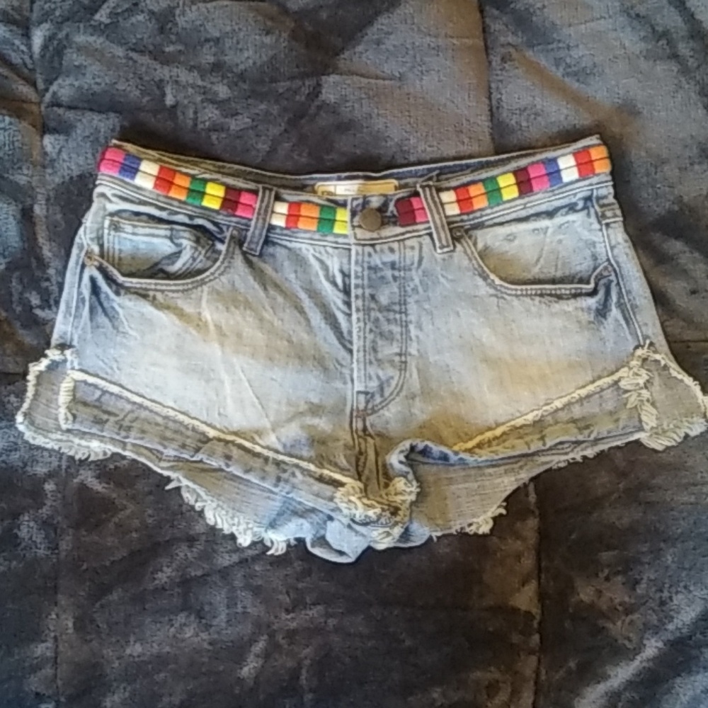 Free People Eliot Embroidered Shorts - Picture 4 of 6